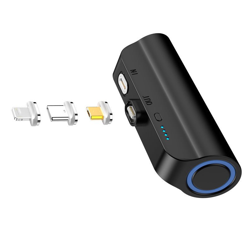 Capsule Magnetic Power Bank Portable Wireless Mini Emergency - Power Banks -  Trend Goods