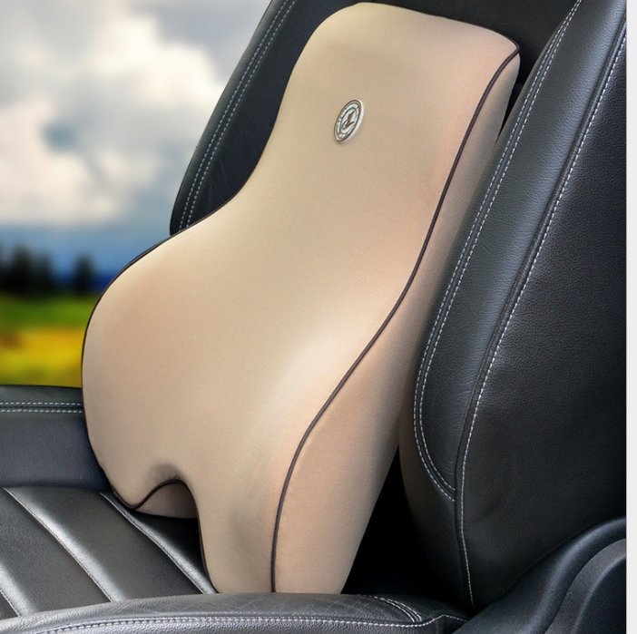 Car Memory Cotton Lumbar Suit Pillow Back Pad Waist Car Interior Seat Four Seasons Universal - Auto Accessories -  Trend Goods