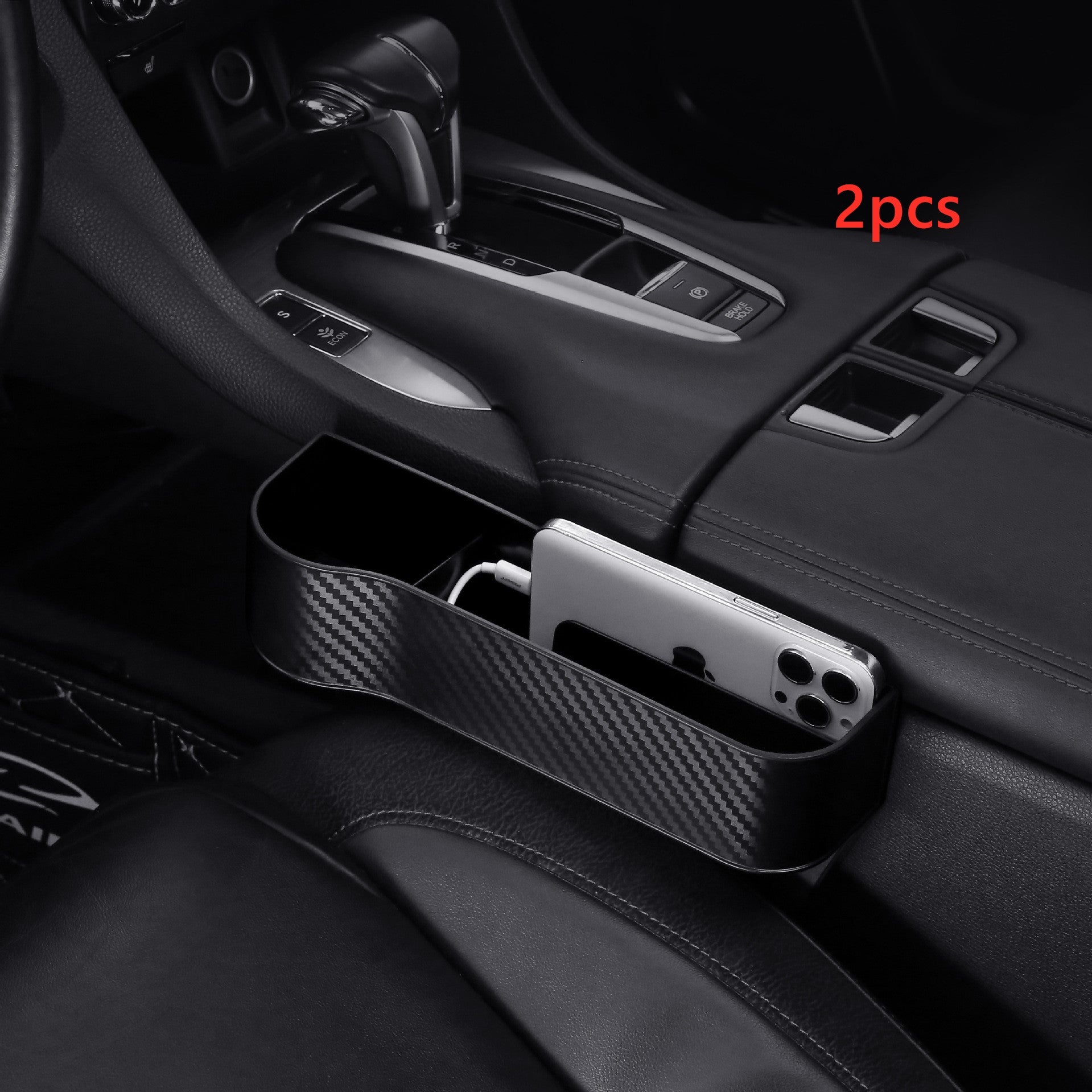 Car Organizer Seat Gap Storage Box PU Case Pocket Car Seat Side Slit For Wallet Phone Coins Keys - Auto Accessories -  Trend Goods