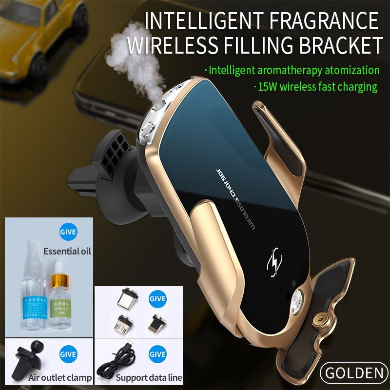 Car Smart Aromatherapy Mobile Phone Holder Car Navigation - Phone Holders -  Trend Goods