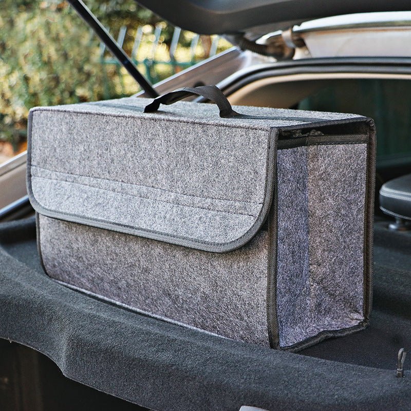 Car Storage Box Felt Foldable Car Storage Bag - Auto Accessories -  Trend Goods