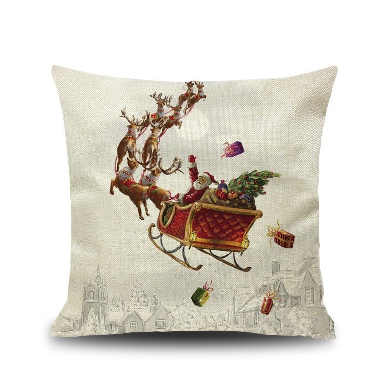 Cartoon Christmas pillow - Pillows -  Trend Goods