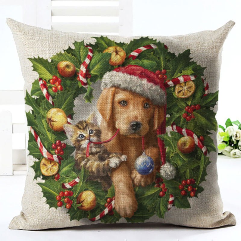 Cartoon Christmas pillow - Pillows -  Trend Goods