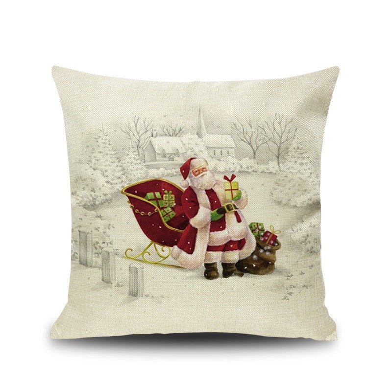 Cartoon Christmas pillow - Pillows -  Trend Goods