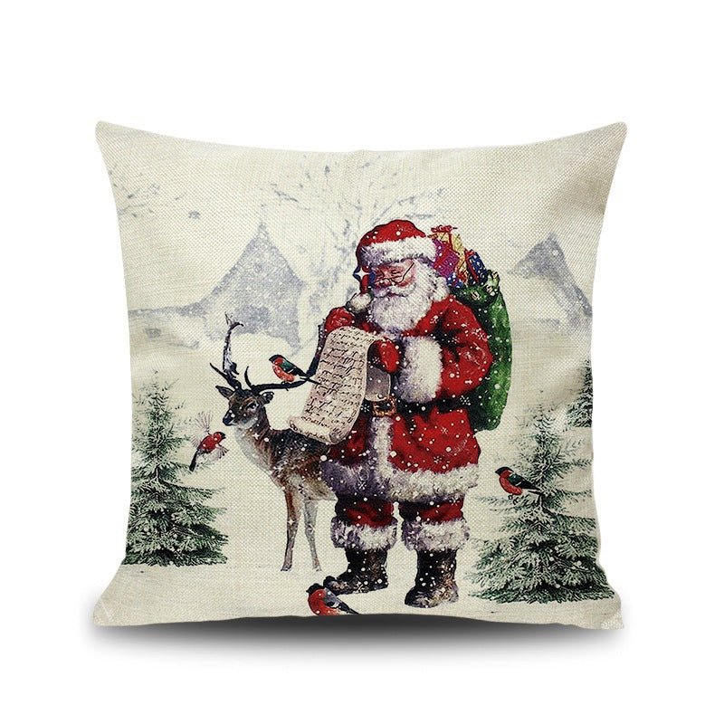 Cartoon Christmas pillow - Pillows -  Trend Goods