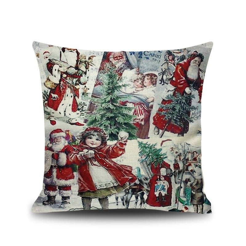 Cartoon Christmas pillow - Pillows -  Trend Goods