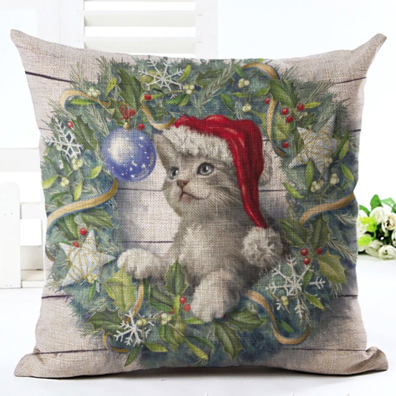 Cartoon Christmas pillow - Pillows -  Trend Goods