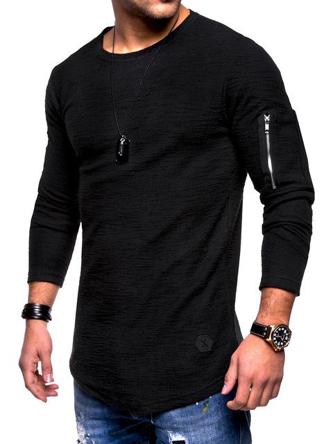 Casual Sweatshirt Slim-Fit - Sweatshirts -  Trend Goods