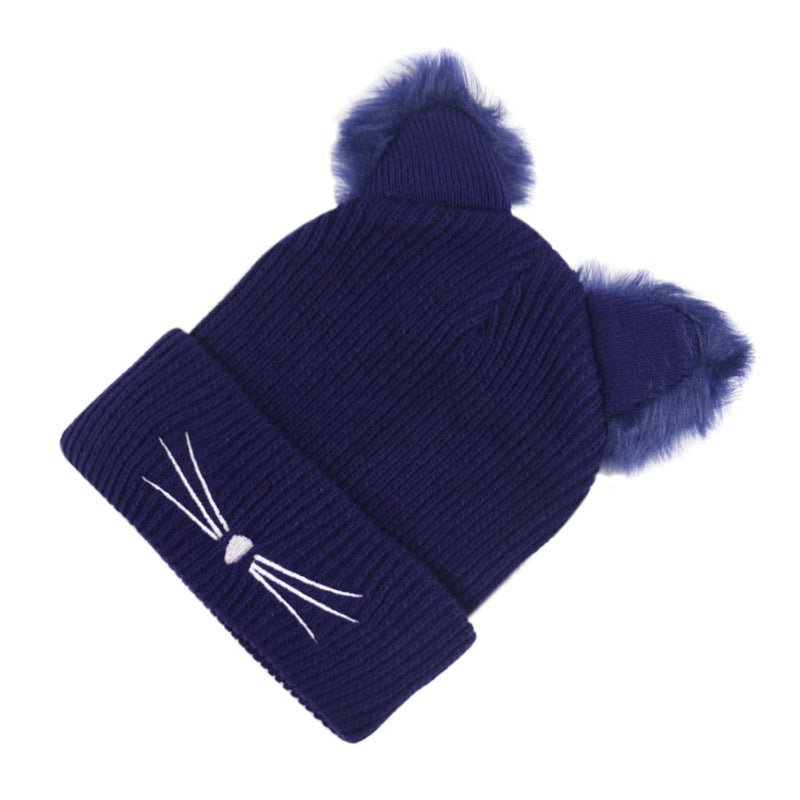 Cat Ear Fur Hat - Knit hats -  Trend Goods