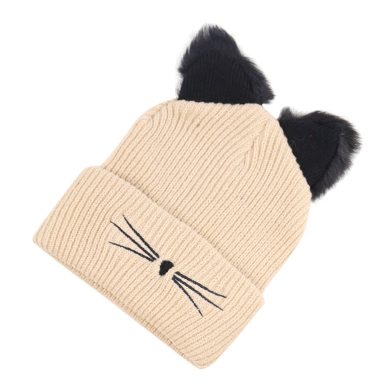 Cat Ear Fur Hat - Knit hats -  Trend Goods