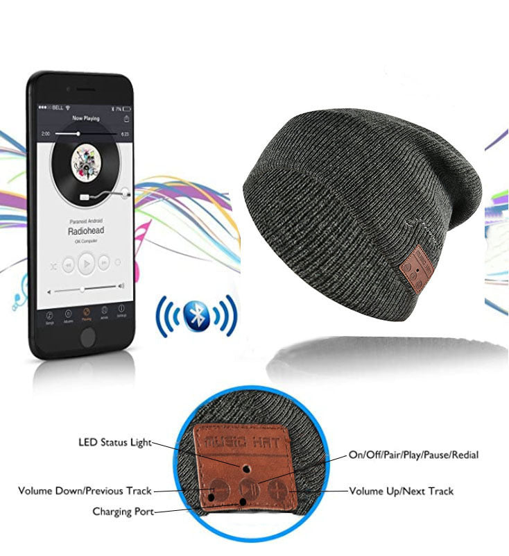 Bluetooth Wireless Music Hat - Bluetooth Hats -  Trend Goods