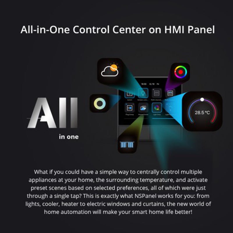 Central  Thermostat HMI Control Smart Home - Smart Home -  Trend Goods