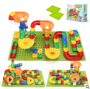 Children Large Particles Assembled Slide Puzzle Blocks Toys 3-10 Years Old - Building Blocks -  Trend Goods
