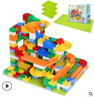 Children Large Particles Assembled Slide Puzzle Blocks Toys 3-10 Years Old - Building Blocks -  Trend Goods