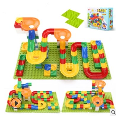 Children Large Particles Assembled Slide Puzzle Blocks Toys 3-10 Years Old - Building Blocks -  Trend Goods