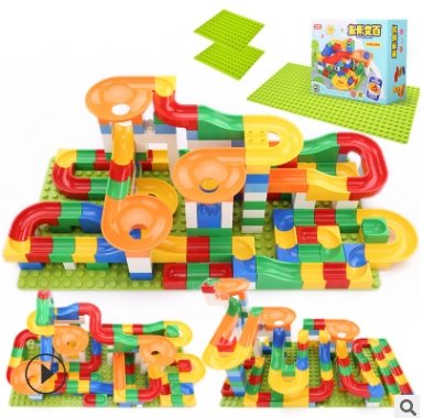 Children Large Particles Assembled Slide Puzzle Blocks Toys 3-10 Years Old - Building Blocks -  Trend Goods