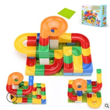 Children Large Particles Assembled Slide Puzzle Blocks Toys 3-10 Years Old - Building Blocks -  Trend Goods