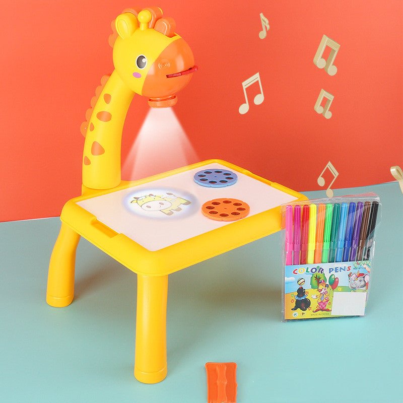 Children LED Projector Art Drawing Table Toys Painting Board Desk - Toys & Games -  Trend Goods