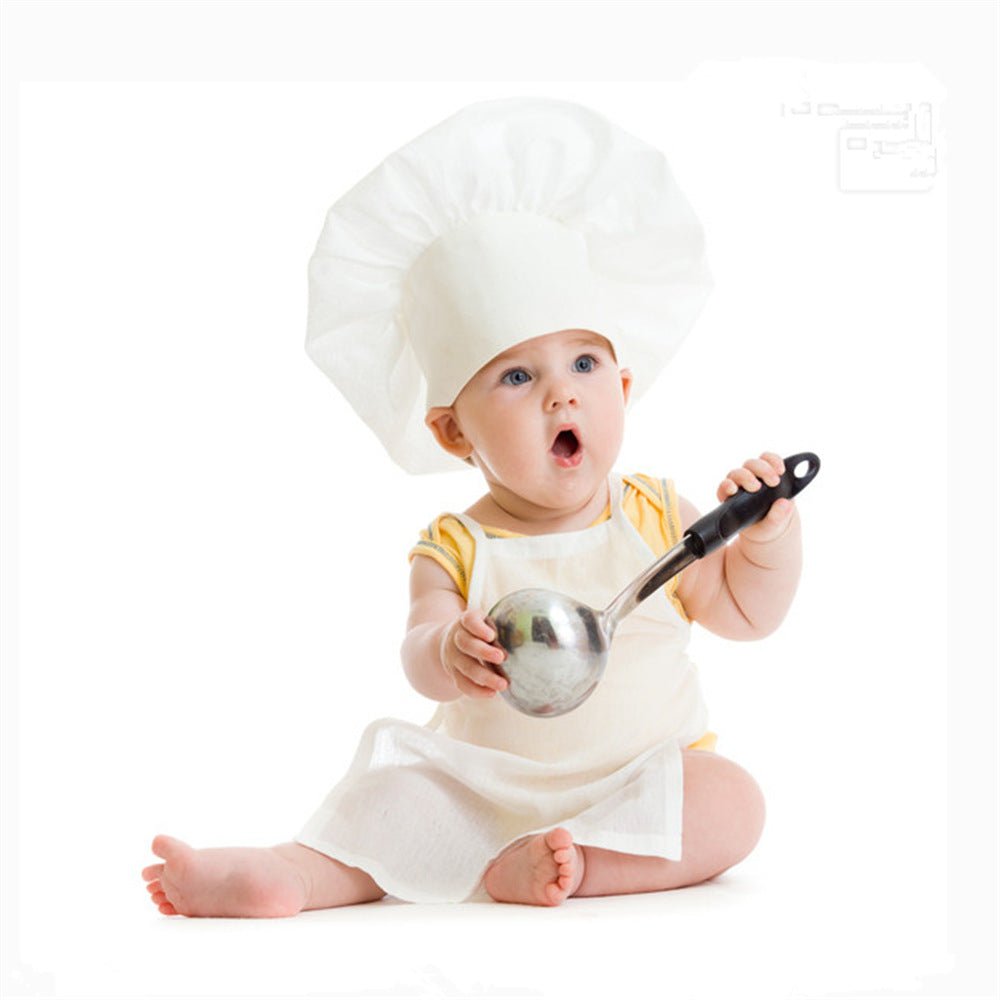 Children's Chef Apron Chef Hat Suit Little Chef Clothes - Costumes -  Trend Goods