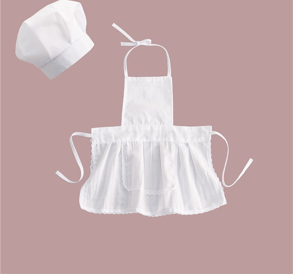 Children's Chef Apron Chef Hat Suit Little Chef Clothes - Costumes -  Trend Goods