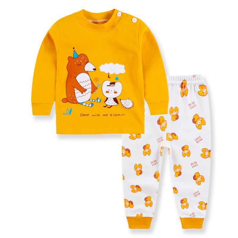 Children's Cotton Long Sleeved Sleepwear - Sleepwear -  Trend Goods