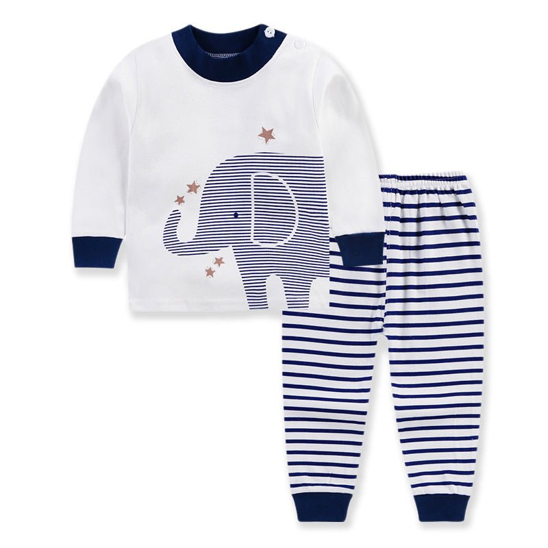 Children's Cotton Long Sleeved Sleepwear - Sleepwear -  Trend Goods