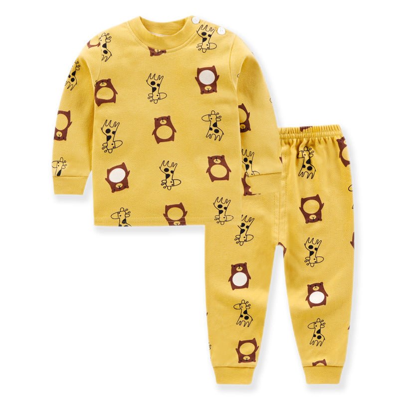 Children's Cotton Long Sleeved Sleepwear - Sleepwear -  Trend Goods