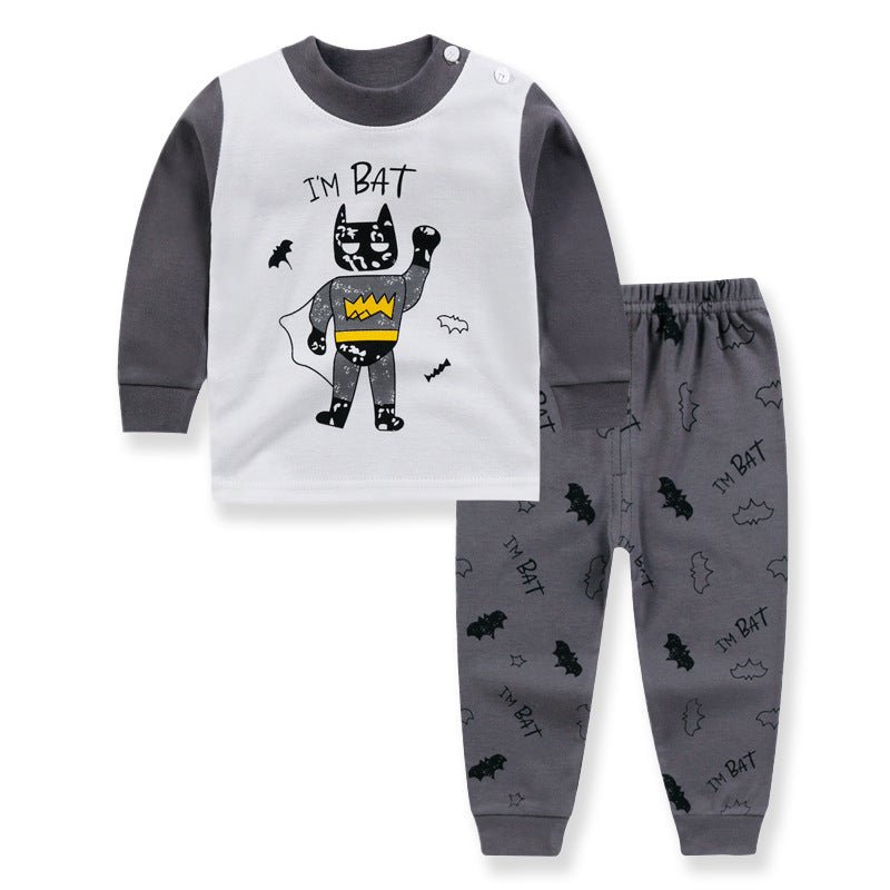 Children's Cotton Long Sleeved Sleepwear - Sleepwear -  Trend Goods