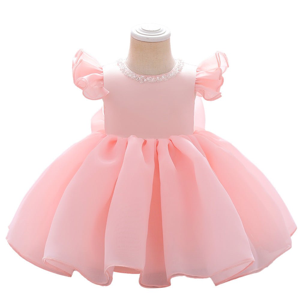 Children's Flying Sleeve Puffy Princess Dress - Dresses -  Trend Goods