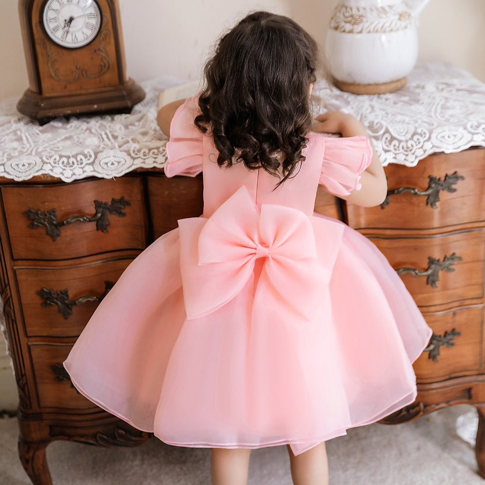 Children's Flying Sleeve Puffy Princess Dress - Dresses -  Trend Goods