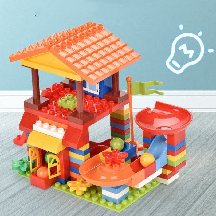 Children's Large Particle Slide Building Block Toy - Building Blocks -  Trend Goods