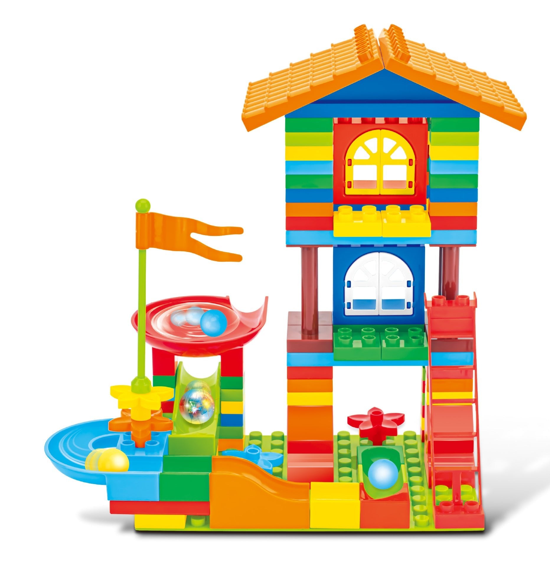 Children's Large Particle Slide Building Block Toy - Building Blocks -  Trend Goods