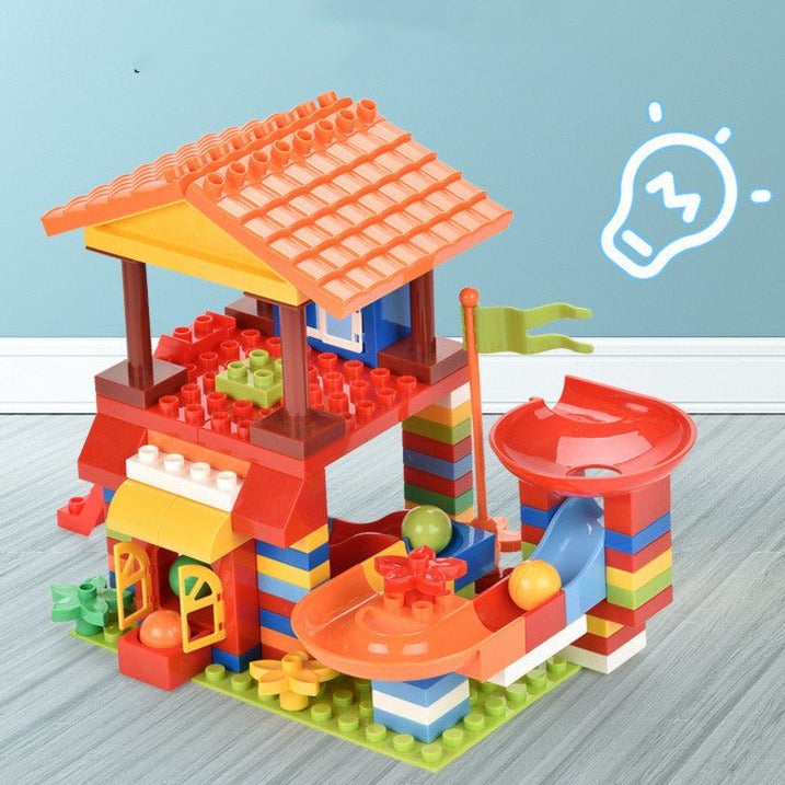 Children's Large Particle Slide Building Block Toy - Building Blocks -  Trend Goods
