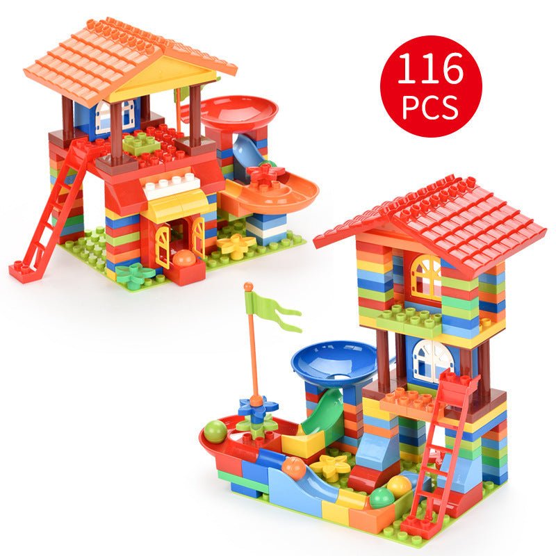 Children's Large Particle Slide Building Block Toy - Building Blocks -  Trend Goods