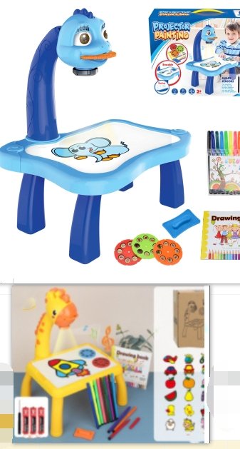 Children's Projection Drawing Board Doodle - Toys & Games -  Trend Goods