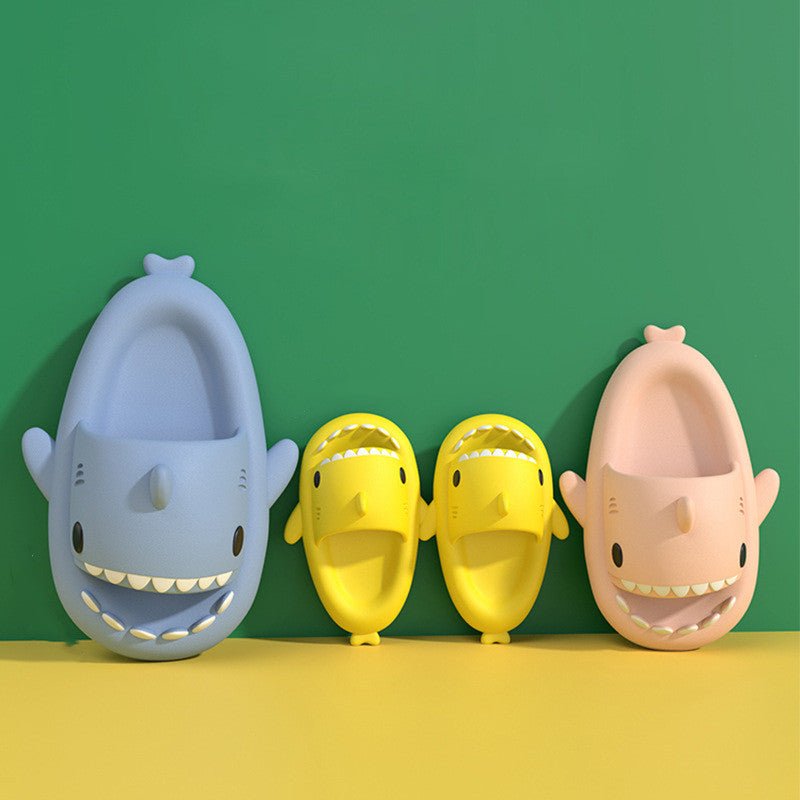 Children's Sandals And Slippers Summer Thick Bottom Shark EVA Slippers - Slippers -  Trend Goods