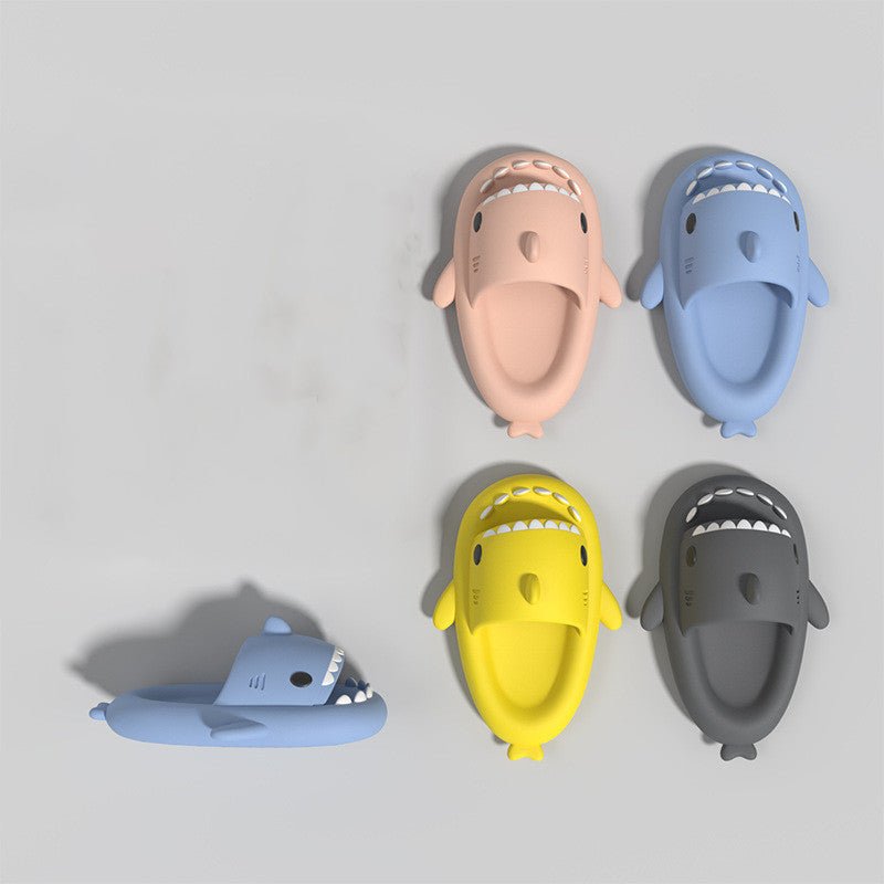 Children's Sandals And Slippers Summer Thick Bottom Shark EVA Slippers - Slippers -  Trend Goods