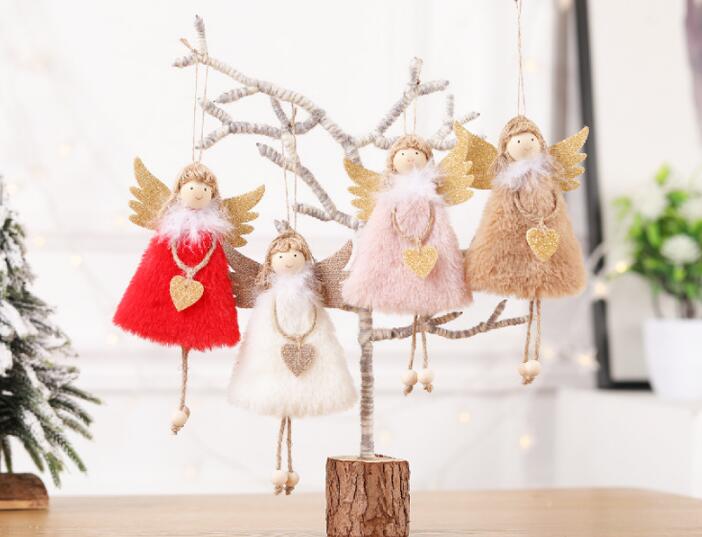 Christmas Angel Doll Merry Christmas Decorations for Home Christmas Elf Tree Pendant - Ornaments -  Trend Goods