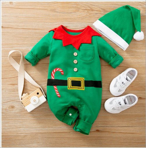 Christmas Clothes Spring And Autumn Baby Onesies - Onesies -  Trend Goods