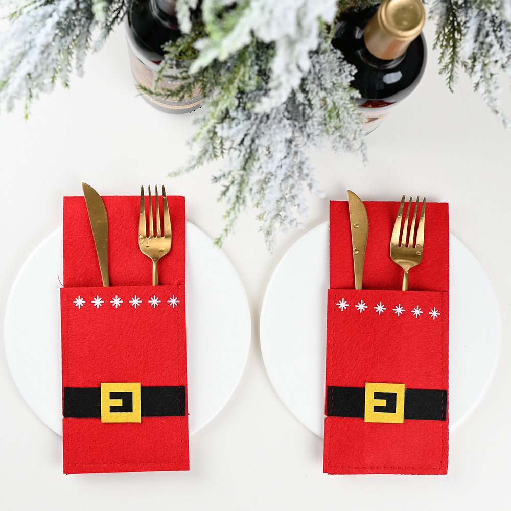 Christmas decoration tableware set bag - Tableware -  Trend Goods