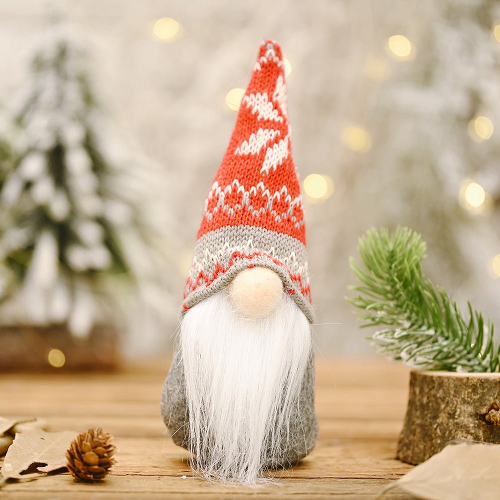 Christmas Decorations Forest Elderly Doll Ornaments - Ornaments -  Trend Goods