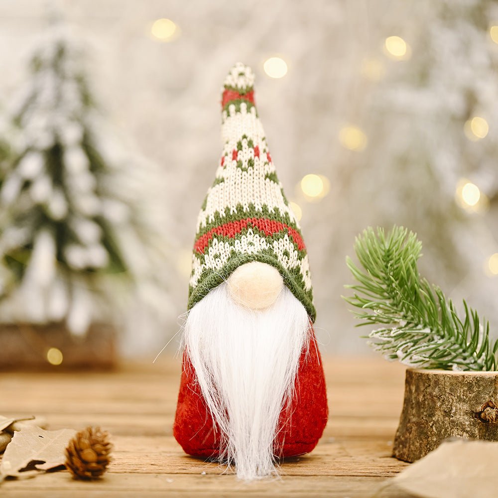 Christmas Decorations Forest Elderly Doll Ornaments - Ornaments -  Trend Goods