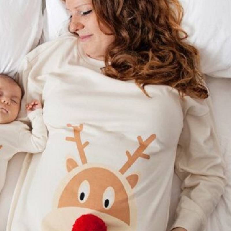 Christmas deer printed mother and baby Sleepware - Pajamas -  Trend Goods