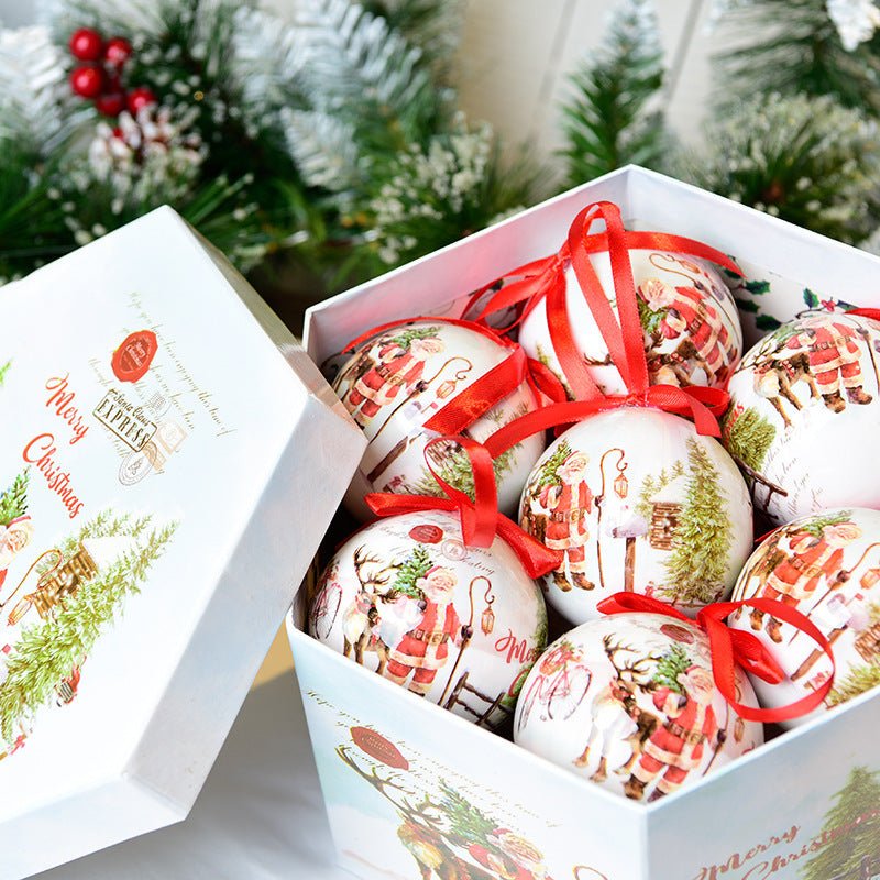 Christmas Gift Box With Christmas Tree Decoration Pendant - Holiday Decorations -  Trend Goods