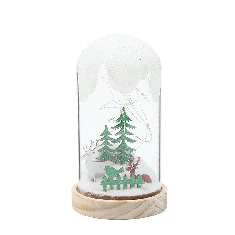 Christmas Gift Ornaments Creative Hanging Frost Christmas Tree Glass Cover - Ornaments -  Trend Goods