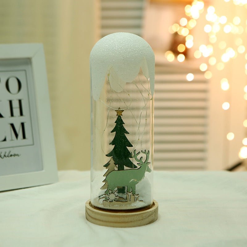 Christmas Gift Ornaments Creative Hanging Frost Christmas Tree Glass Cover - Ornaments -  Trend Goods