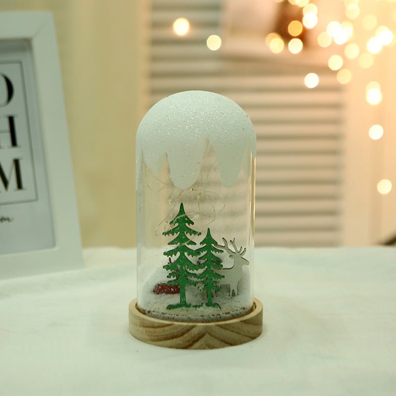 Christmas Gift Ornaments Creative Hanging Frost Christmas Tree Glass Cover - Ornaments -  Trend Goods