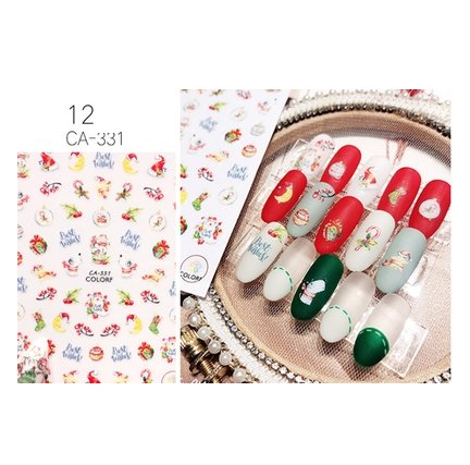 Christmas nail sticker - Nail Stickers -  Trend Goods