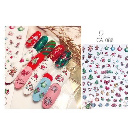 Christmas nail sticker - Nail Stickers -  Trend Goods