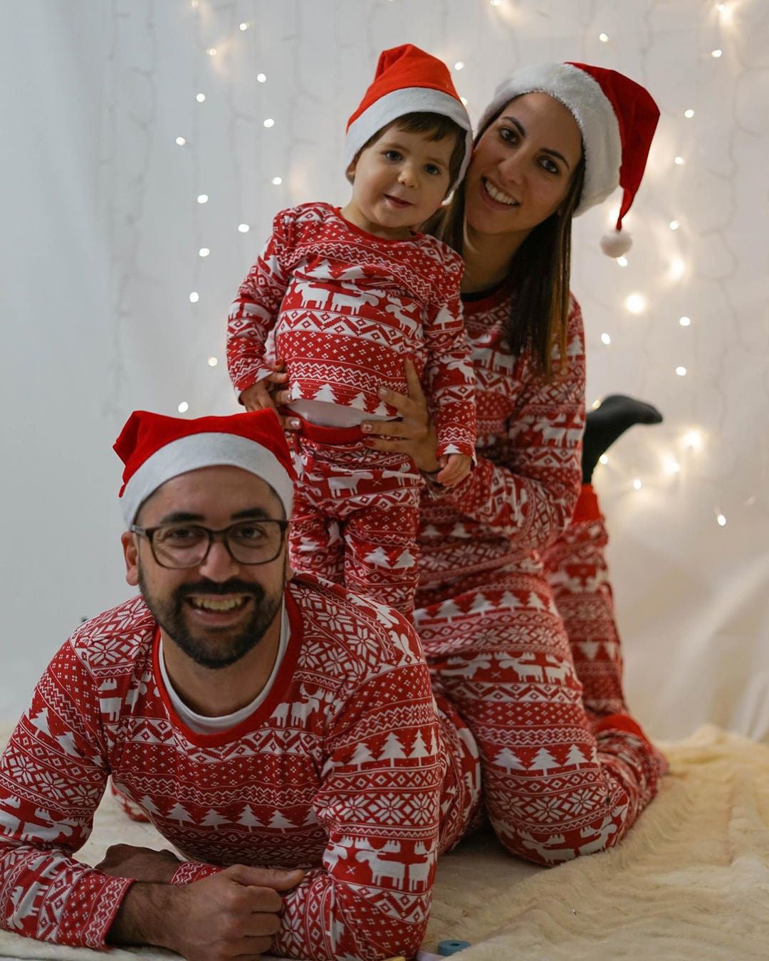 Christmas Printed Parent-child Wear Family Xmas Party - Pajamas -  Trend Goods